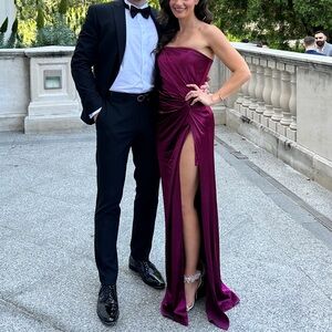 Sau Lee | Hera Gown in Boysen Berry